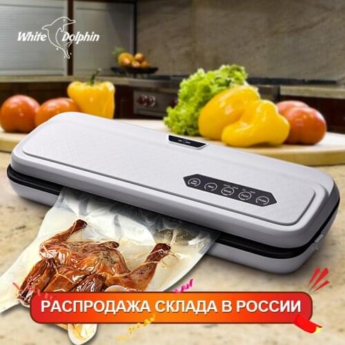 White Dolphin Vacuum Sealer For Food Storage New Food Packer Vacuum Bags for Vacuum Packaging Vacuum Packing Machine Sous Vide