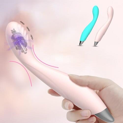 High Frequency Clitoral Vibrator Powerful Motor Female Sex Toys 10-frequency Vibration Silicone Dildo Vagina G-spot Massager