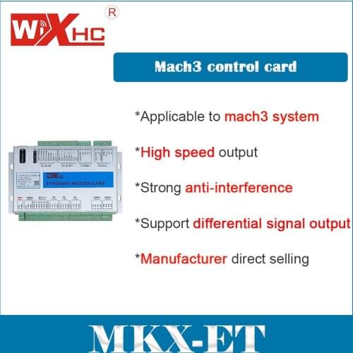 XHC Manufacturers sell 3 axis Mach3 motion control card CNC controller Ethernet driver motion controller board mach3 cnc kit