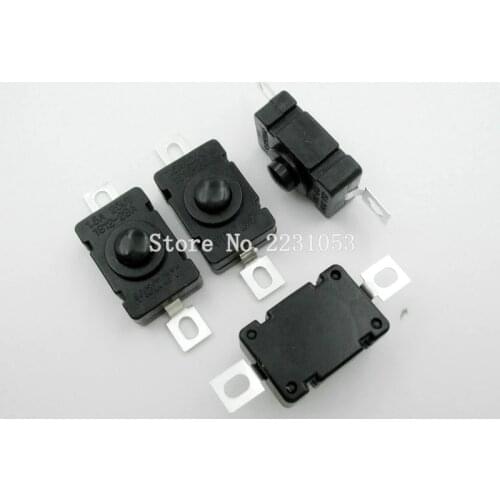 10PCS/LOT Flashlight Switches Touch Push Button Switch AC/DC 250V 1.5A Size 18mm x 12mm (L*W) KAN-28