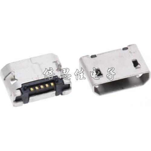 30pcs/MICRO 5P 5.9 Foot pitch Flat mouth MICRO USB Interface