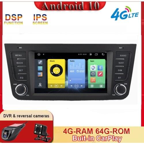 NO DIN CHIP IPS Android 10 Car Radio Auto GPS Navigation Multimedia For Geely Emgrand GX7 EX7 X7 NO DVD CARPLAY