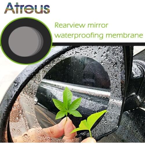 Car Rearview Mirror Anti-Fog waterproofing Rainproof membrane For Ford Focus 2 3 VW Passat B6 B5 B7 T4 Skoda Rapid Fabia Octavia