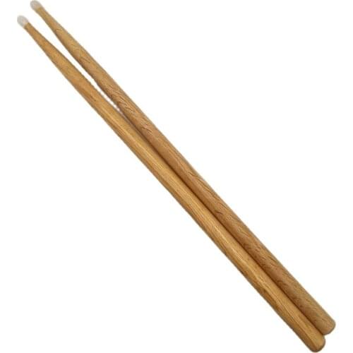 Good Quality 7A Nylon Tip OAK Drum Stick Wood Stick Drumstick 6 Pair