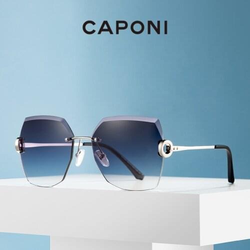 Женские солнцезащитные очки CAPONI China At AliExpress