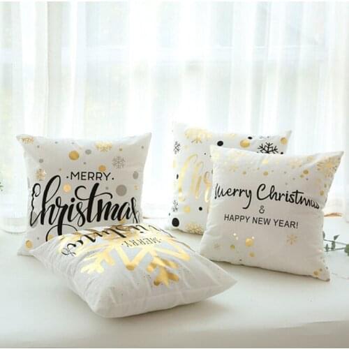 New Fashion Christmas Decorations Pillow Case For Home Santa Clause Merry Christmas Party Decorations Christmas Pillowcase