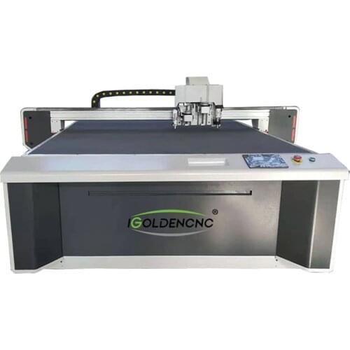 CNC oscilate blade epe vertical board cutting equipment styrofoam eps foam cutting machine small