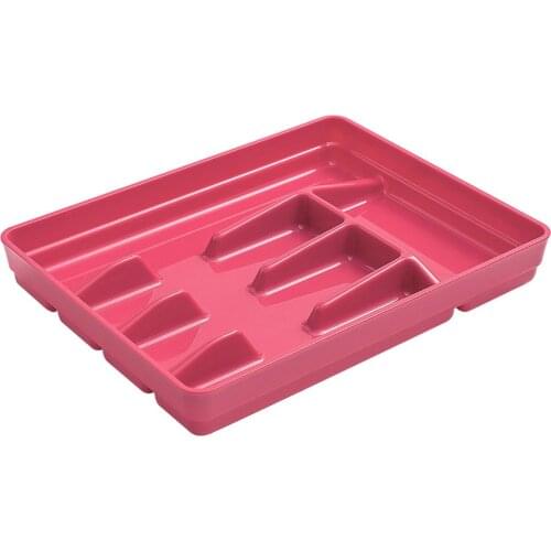 Fuchsia Rack In The Spoon Holder Kitchen Drawer Regulator Fork Spoon Useful