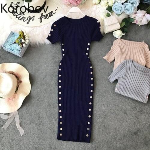 Летние платья-рубашки KOROBOV China At AliExpress