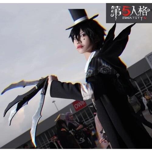Hot Game Identity V Cosplay Costumes Hunter Black Jack The Ripper Jack Cosplay Costume Carnival Party Anime Costume Set
