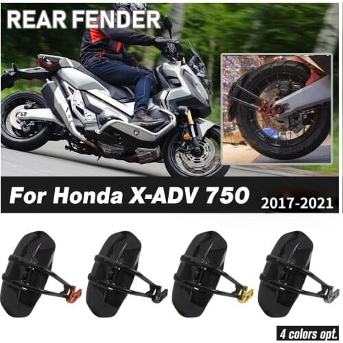 Motorcycle Fender Rear Wheel Extension Mudguard Splash Guard for Honda XADV 750 XADV750 2017-2021 2018 2019 2020