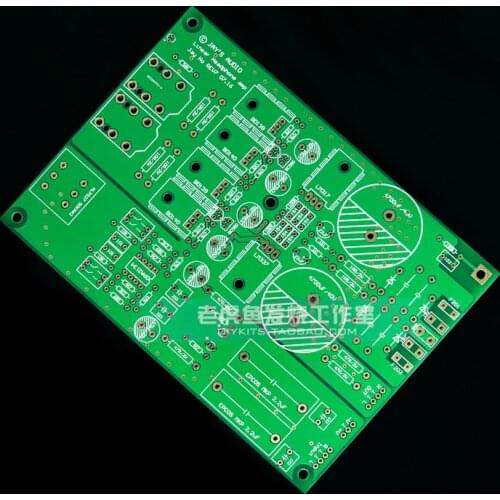 German Lehmann headphone amplifier high imitation direct engraving PCB circuit board empty board kit new version Rev7