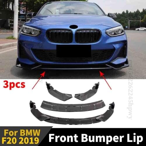 Lower Front Bumper Lip Chin Diffuser Spoiler Deflector ProtectorDecoration Tuning Accessories For BMW F20 2019