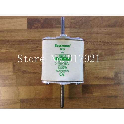 [ZOB] The United States Bussmann NH3 500NH3M-690 500A690V fuse fuse original --2pcs/lot