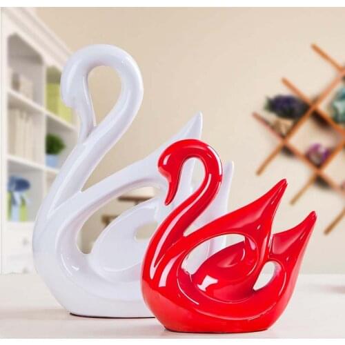 AIMS Modern contracted ceramic set a swan