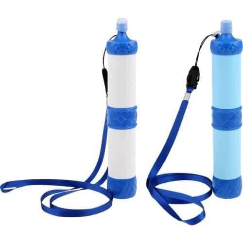 Camping Hiking Emergency Suvival Water Filter Purification Straw