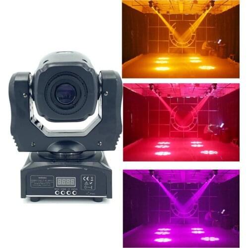 LED Spot Moving Head Light 75W LED DJ Light LED Spot Light with gobo&color wheel home beam Disco DJs Equipmentnt