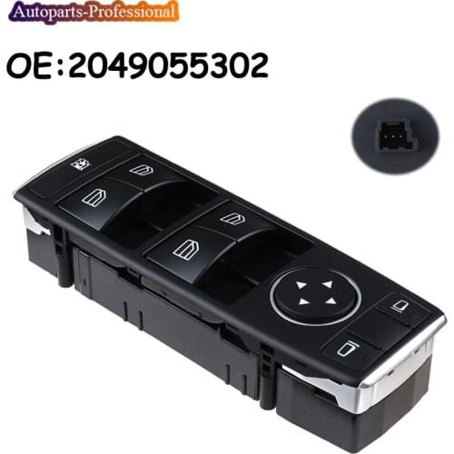 OEM 2049055302 A2049055302 For Benz W212 S212 C250 C300 C350 C63 E350 E550 E250 Electric Power Window Switch Car