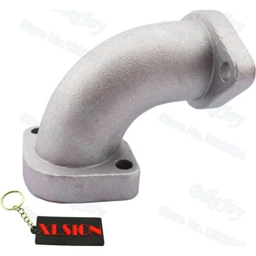 YX02 Intake Manifold Pipe 27mm Angled 30 Degree for 125cc 140cc 150cc 160cc Pit Dirt Bike Motocross