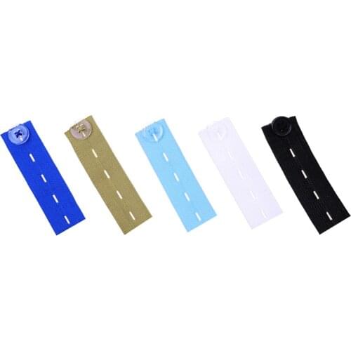 1 Pcs Pant Waist Expander Waistband Skirt Trousers Jeans Elastic Button Extender SDF-SHIP