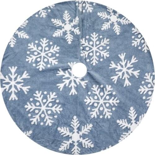 1Pc Christmas Decoration Tree Skirt Santa Tree Skirt Holiday Decoration