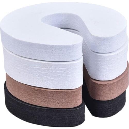 1PC C Shape Security Cabinet Locks Door Clip Kids Finger Safe Soft Foam Door Stopper Baby Safety Locks Children Protection