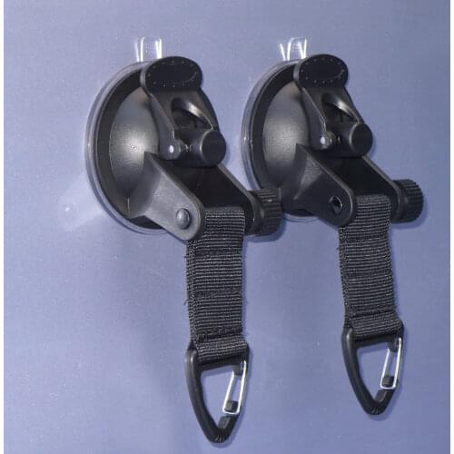 2 Pcs Suction Cup Tie Downs Suction Cup Mount for Smooth Fiberglass Surfaces Like Glass Boats SUPs Cars and Campers Wall Hanger