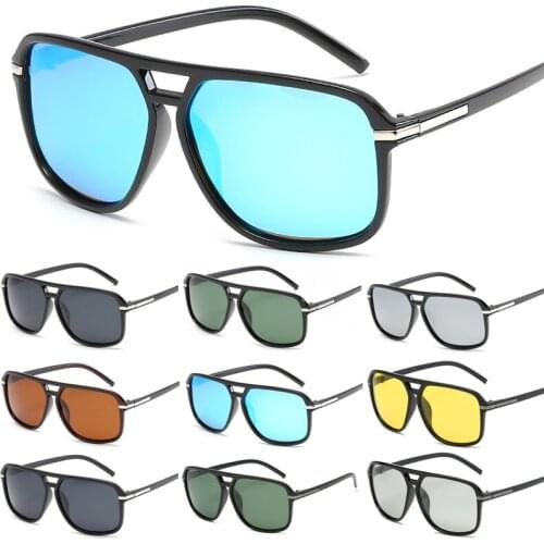 2020 New Fashion Sunglasses Outdoor Driving Natural Hiking Mountaineering UV400 Polarized Goggles Mens Sunglasses Eyeglass