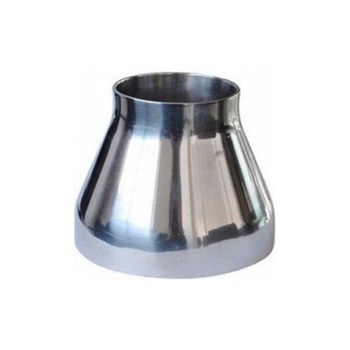57mm Turn to 38mm O/D 304 Stainless Steel Sanitary Weld Concentic Reducer Pipe Fitting