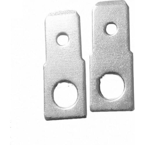 6.3 Insert Terminal 250 Male Terminal PCB Solder Terminal Board Connector 0.8mm 4.2mm hole X200