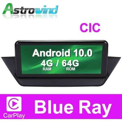 10.25 inch 64G ROM Android 10.0 System Car GPS Navigation Media Stereo Radio For BMW X1 E84, with original screen, CIC system