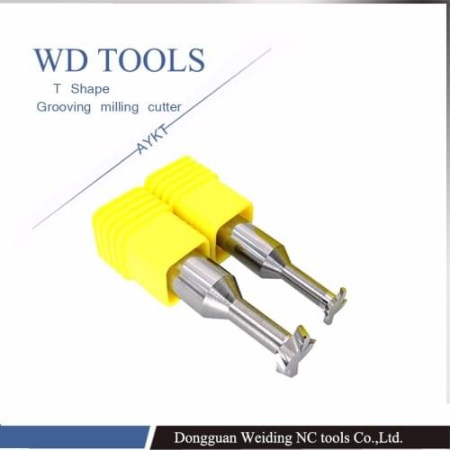 Free delivery milling cutter High Speed Steel Straight Shank T Slot Milling Cutter for Copper Aluminum metal