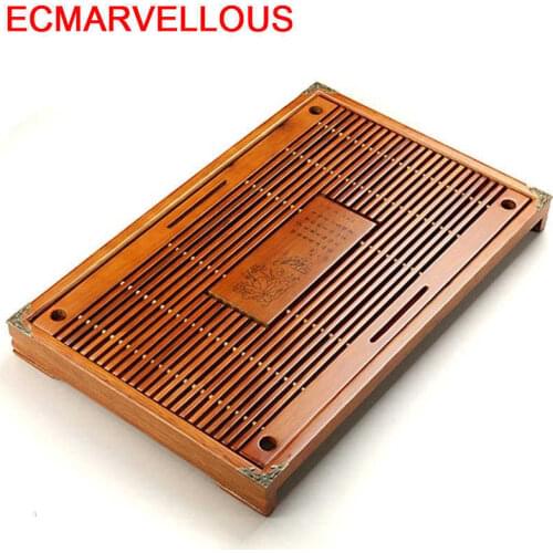 Ceremony Puer Table De Te Chino Chinese Serviertablett Vassoio Da Portata Set Serving Holder Gongfu Kung Fu Tea Tray
