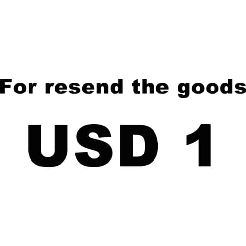 For resend the goods or shipping fees