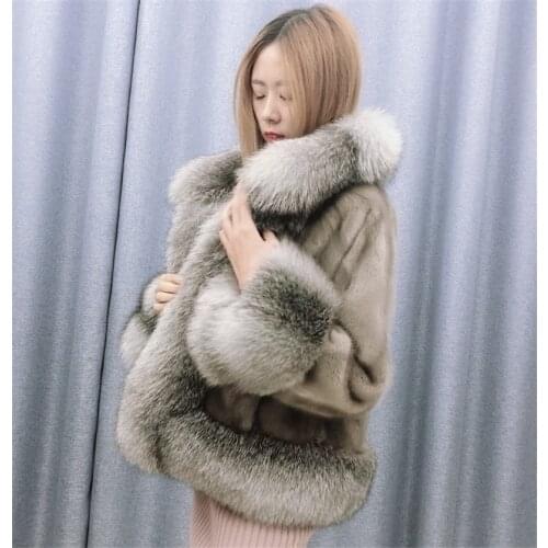 ERaBLe Fur Coats With Collar