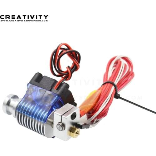 Full metal V6 short-range J-head Hotend Bowden extruder kit for E3d V6 Hotend cooling fan bracket 3D printer parts