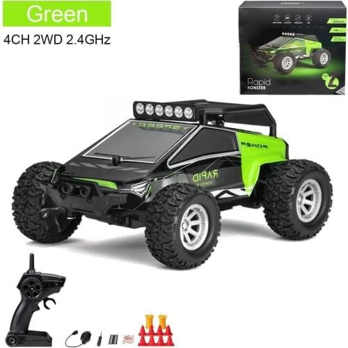 1:32 4CH 2WD 2.4GHz RC Car Mini Machine Radio Controll Car Off-Road High 20km/h Model Toys Vehicle Model Climbing Speed Car W7D2