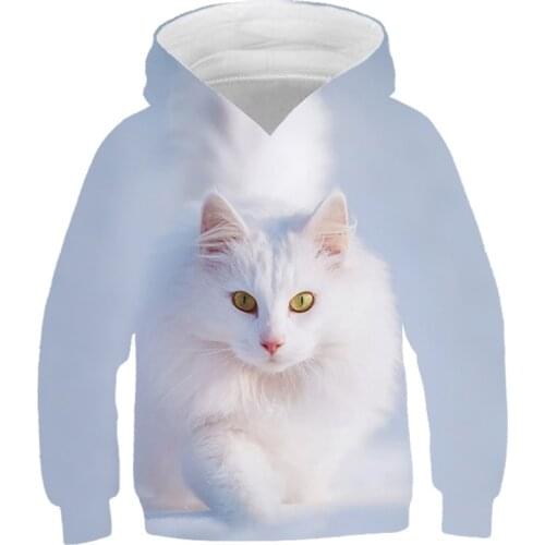 3D mens clothing womens hoodie Hello cat and mouse sweatshirt Autumn leisure Harajuku Kawaii long sleeve cool street jacket