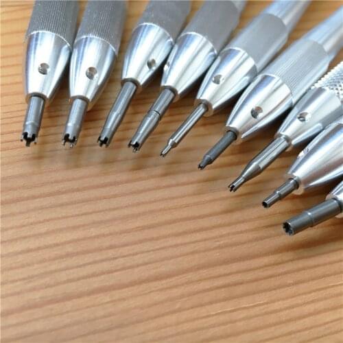 Steel screwdriver tools set for RM Richard Mille watch bezel case back screw opener parts tools