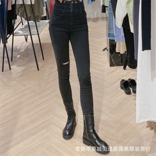 2021 New Autumn Casual Ladies Pants Solid Color High Quality Women Bottoms Slim Fashion Elegant Cotton Female Trousers T589
