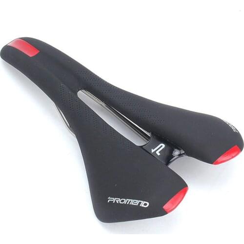 PROMEND Bicycle Saddle Seat Mat PU Leather Mtb Road Bike Saddle Mountain Cycling Racing Accessories Parts Hollow Soft Cushion