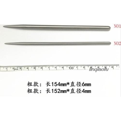 Textured and creased sharp ball head soft clay clay shaping stainless steel tools