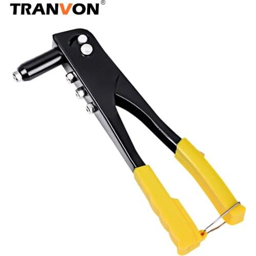 TRANVON DIY Riveting GunNut Fixing Metal Woodworking Repair Kit Pulling Riveter Manual Tool Suitable For 2.4mm3.2mm4mm5mm