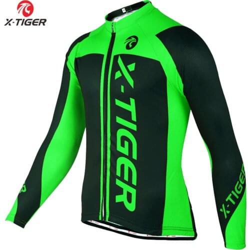 X-Tiger Winter Cycling Clothing Mountain Bicycle Wear Maillot Ropa Ciclismo Invierno Thermal Fleece MTB Bike Cycling Jersey