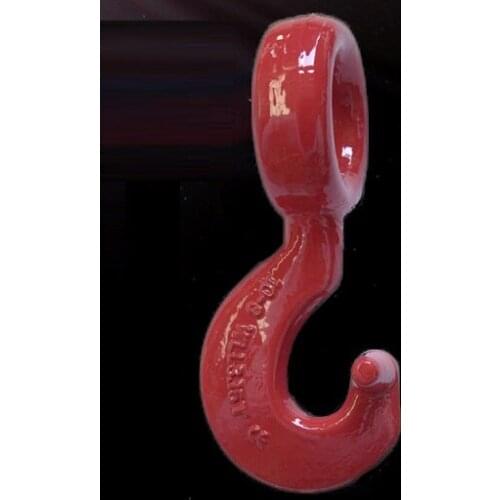 2-5.3Ton Neck hook D lifting point welded rigging hardware chain sling connector connecting hanging ring steel,boat hardware