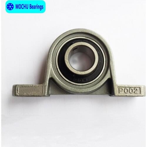 4pcs 8mm KP08 kirksite bearing insert bearing shaft support Spherical roller zinc alloy mounted bearings pillow block housing