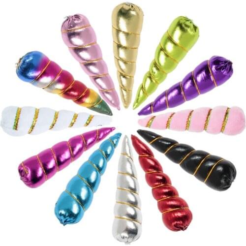 5pcs/lot Unicorn Horn for Girls Women Hair Bands Headbands Party Decor Birthday Diy Headwear Hair Accessories