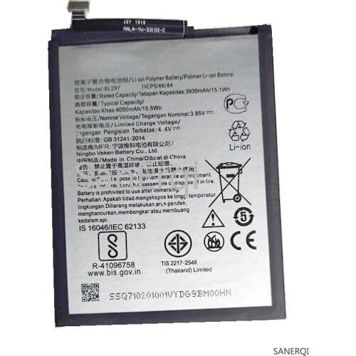 4050mAh BL297 battery for Lenovo K5 Pro L38111 Z6 Lite 6.3 inch Cell Phone battery