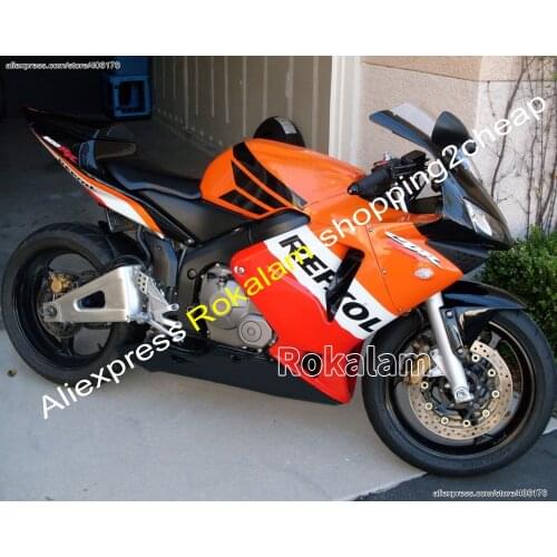 For Honda CBR600RR 03 04 F5 CBR 600RR CBR600 RR 2003 2004 Orange Bodyworks Motorcycle Fairing Kit (Injection Molding)