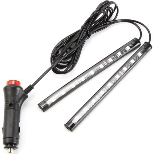 Car interior LED foot sole decoration light strip for Ford Focus Fusion Escort Kuga Ecosport Fiesta Falcon EDGE/Explorer